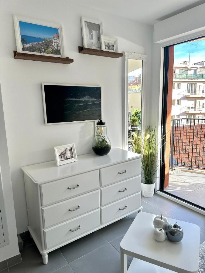 Charmant Studio A Proximite Du Port De Nice Exteriör bild