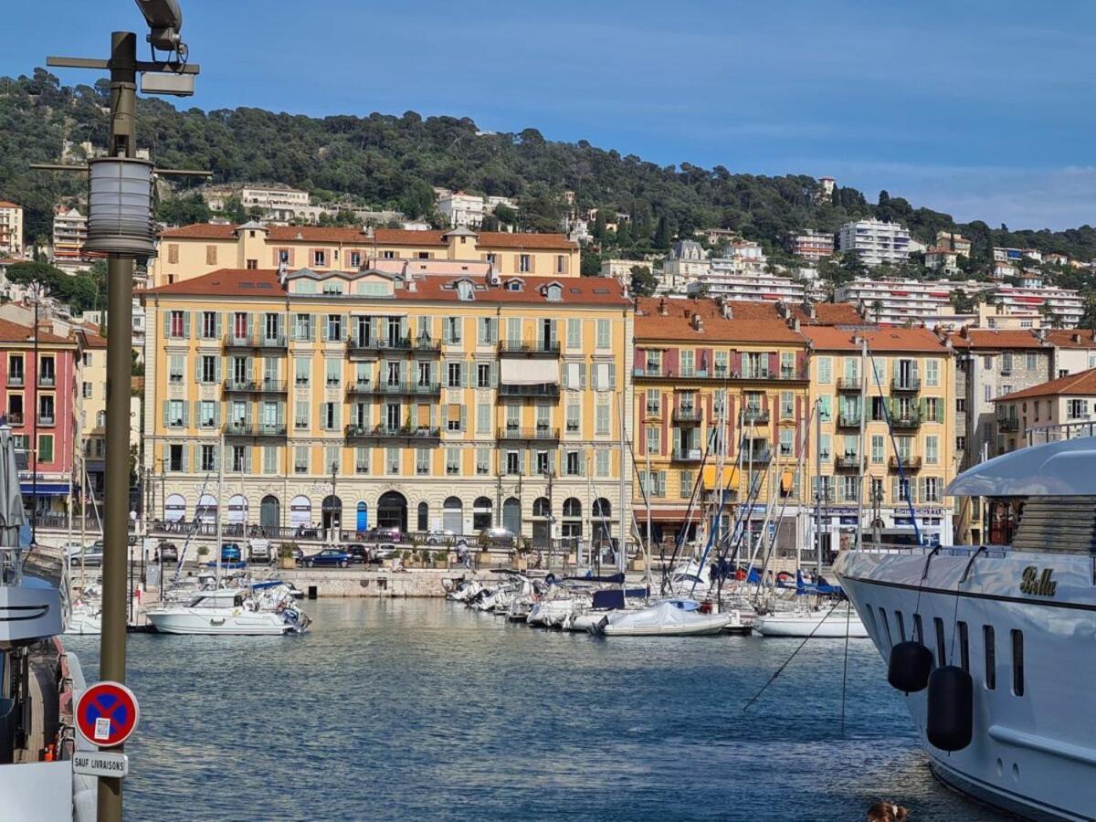 Charmant Studio A Proximite Du Port De Nice Exteriör bild